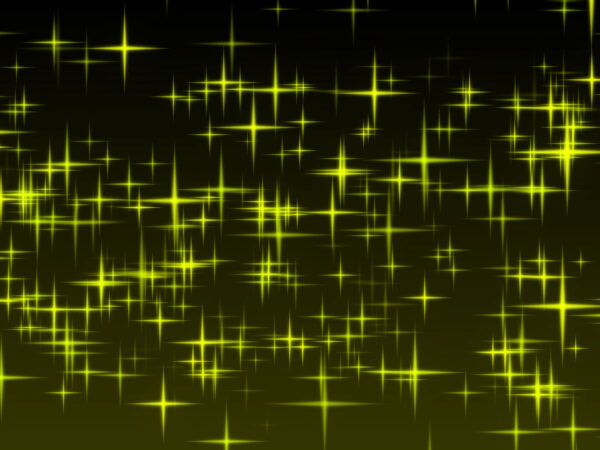 4K Yellow Stars Motion Background  || VFX Free To Use 4K Screensaver