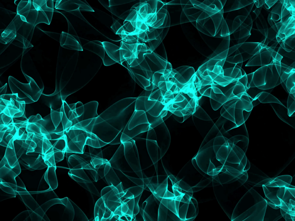 4K Glowing Cyan Particles Motion Background || VFX Free To Use 4K Screensaver || Free Download