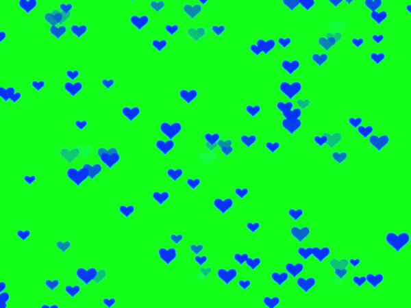 4K Blue Hearts Green Screen Effect Free Download || Valentine’s Day Green Screen Effect