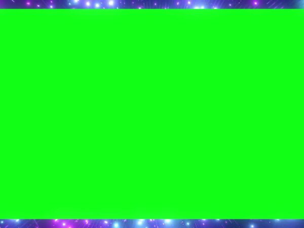 4K Gleaming Lights Borders Green Screen Effect FREE DOWNLOAD