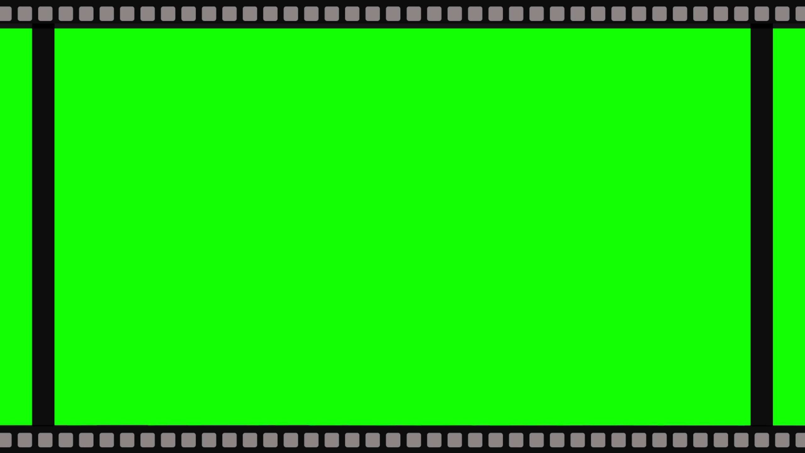 4K Film Reel Green Screen Effect Free Download || Film Strip Chroma Key Effect