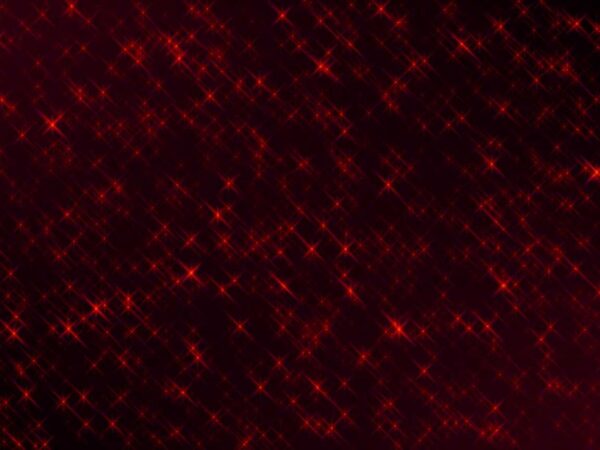 4K Sparkling Red Stars Screensaver || VFX Free To Use 4K Motion Background