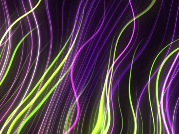 4K Purple & Lime Wavy Motion Background || VFX Free To Use 4K Screensaver || FREE DOWNLOAD