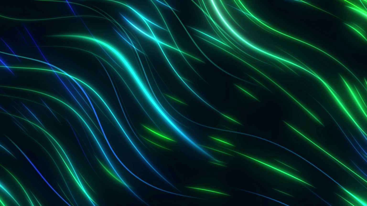 4K Blue & Green Wavy Motion Background || VFX Free To Use 4K