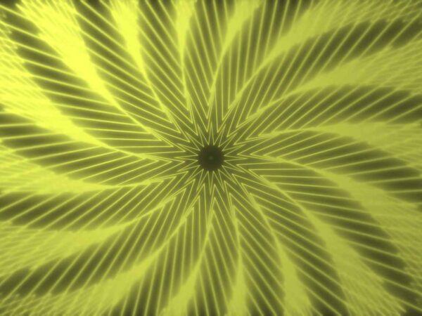 4K Glowing Yellow Spiral Looped Screensaver || Free To Use UHD Motion Background || FREE DOWNLOAD