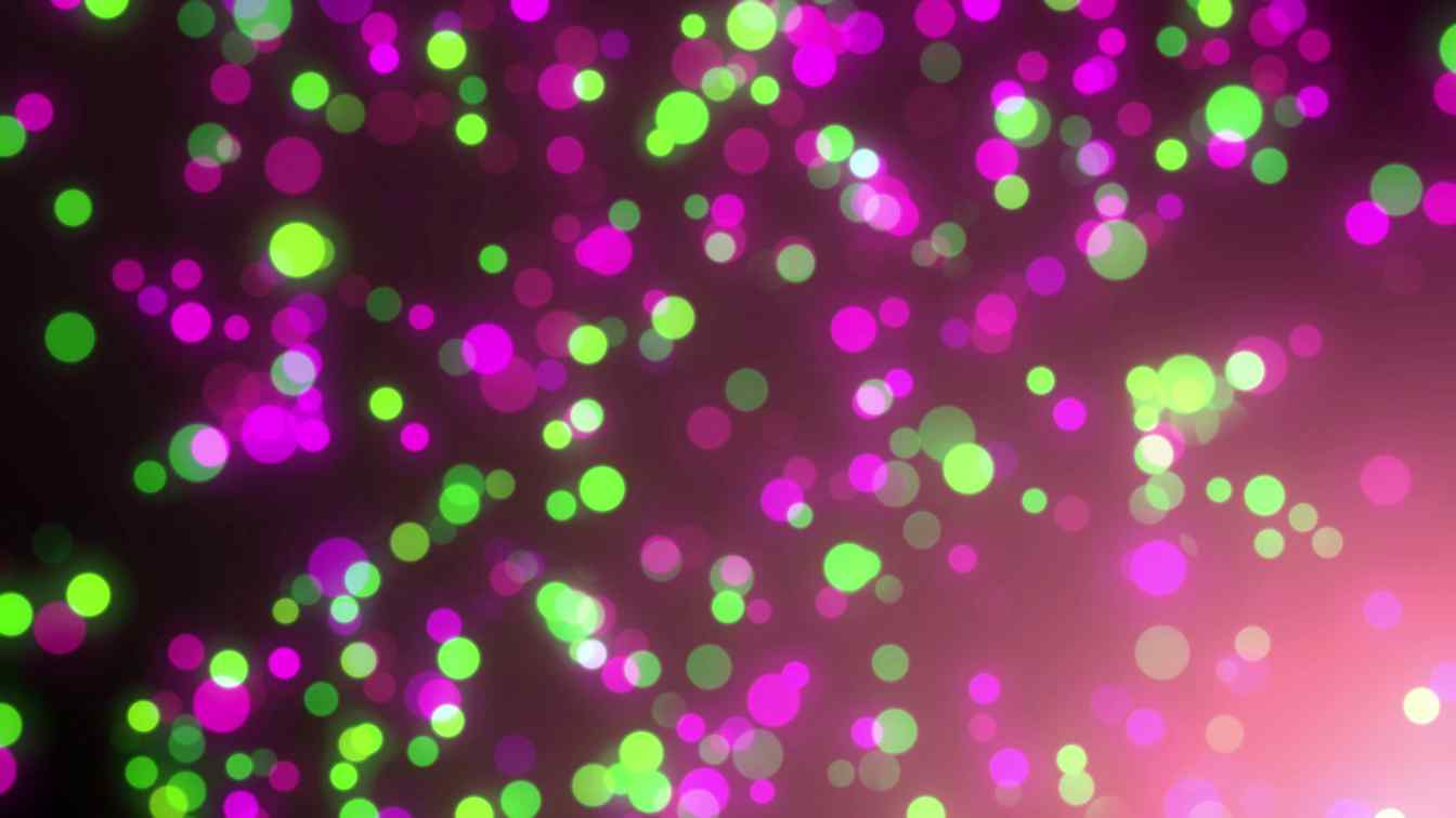 4K Green & Purple Particles Looped Motion Background || Free To Use Screensaver
