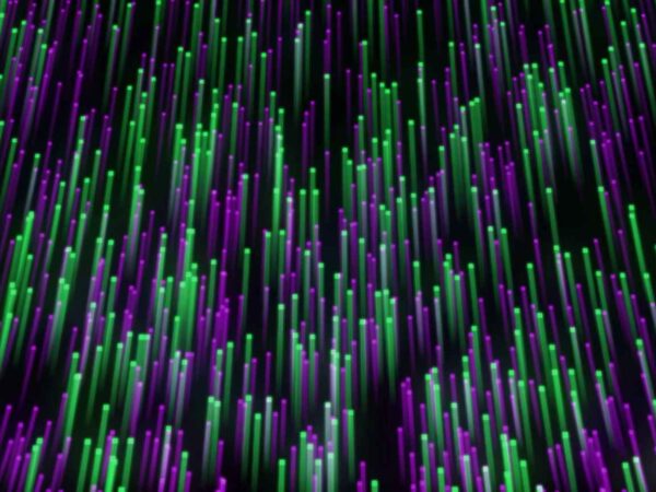 4K Purple & Green Looped Motion Background || Free To Use 4K Screensaver