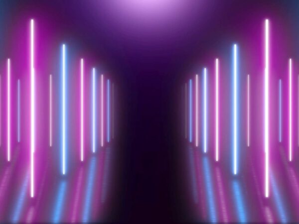 4K Neon Motion Background LOOPED || Free To Use UHD Screensaver